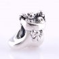 925 Sterling Silver Christmas Stocking Charm - fits Biagi/Pandora/Troll/All European Bracelets