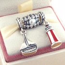 925 Sterling Silver COASTAL ADVENTURE Charms Gift Set - fits European Beads Bracelets
