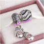 925 Sterling Silver SNOW BALL Charms Gift Set - fits European Bracelets