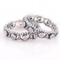 925 Sterling Silver Her Majesty Pink Romance Ring - Size US 6,7,8,9