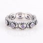 925 Sterling Silver Her Majesty Purple Romance Ring - Size US 6,7,8,9