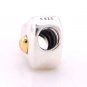 925 Sterling Silver Happy Anniversary Charm - fits European Beads Bracelets