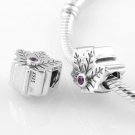 925 Sterling Silver Maple Leaf Charm - fits European Beads Bracelets