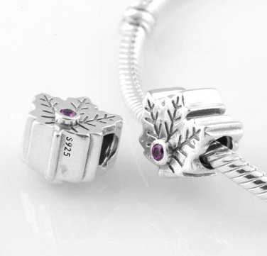 925 Sterling Silver Maple Leaf Charm - fits European Beads Bracelets