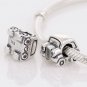 925 Sterling Silver Car Charm - fits European Beads Bracelets