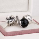 925 Sterling Silver CHRISTMAS EVE Charms Gift Set - fits European Bracelets