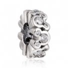 925 Sterling Silver Mickey All Around Spacer