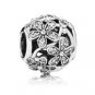 925 Sterling Silver Dazzling Daisy Meadow Charm Bead