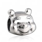 925 Sterling Silver Winnie the Pooh Charm Bead