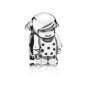 925 Sterling Silver Precious Girl Silver Charm Bead