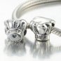 925 Sterling Silver I Love Cooking Chef Hat Charm Bead