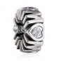 925 Sterling Silver Mother Mum's Pride Spacer Bead