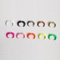 Pair 3D Bull Buffalo Ox Horn Septum Ring Stud Fake Gauge Earrings  - Cool Rock Punk