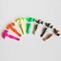 Pair 3D Hammer Tool Stud Fake Gauge Earrings - Cool Rock Punk Style