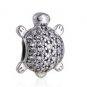 925 Sterling Silver Sea Turtle Charm Bead