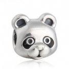 925 Sterling Silver Peaceful Panda Charm Bead