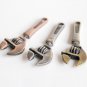 Pair 3D Wrench Spanner Tool Stud Fake Gauge Earrings - Cool Rock Punk Metal Korean Style