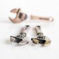Pair 3D Wrench Spanner Tool Stud Fake Gauge Earrings - Cool Rock Punk Metal Korean Style
