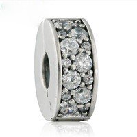 925 Sterling Silver Shining Elegance Clip Charm