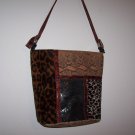 ANIMAL PATCH WORK HANDBAG
