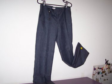 CALVIN KLEIN 100% LINEN PANTS
