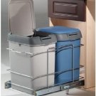 Double Waste Bin Pull Out with Covers
