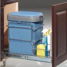 Single Waste Bin Pull Out with Cover