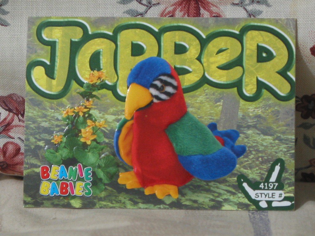Beanie Babies Card 2nd Edition S3 1999 Jabber