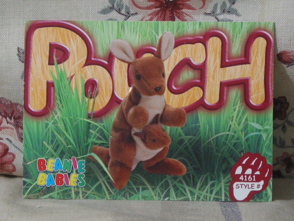 Beanie Babies Card 2nd Edition S3 1999 Pouch