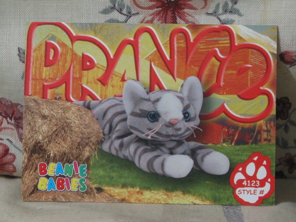 Beanie Babies Card 2nd Edition S3 1999 Prance
