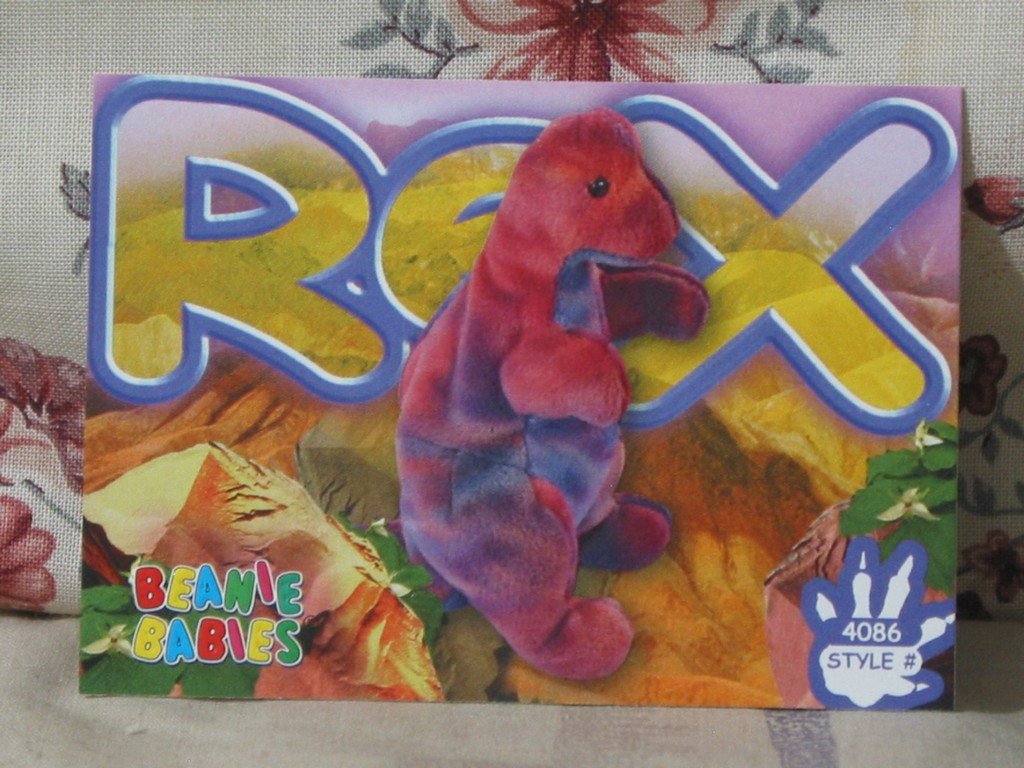 Beanie Babies Card 2nd Edition S3 1999 Rex