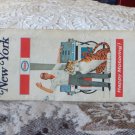 VINTAGE ROAD MAP New York State Esso 1970