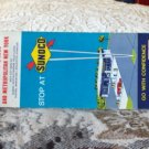 VINTAGE ROAD MAP New York State Sunoco 1969 Travel
