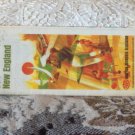 VINTAGE ROAD MAP New England State AAA Triple A 1969