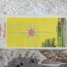 VINTAGE ROAD MAP Georgia  Alabama States AAA 1965