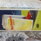 ANTIQUE ROAD MAP Northeastern United States AAA 1948