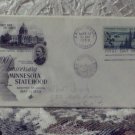 First Day Issue Cover Stamp Ann. Minnesota Statehood 1958 3c