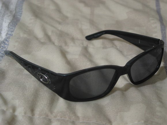 OSCAR DE LA RENTA Black Sunglasses Beach Shades Used