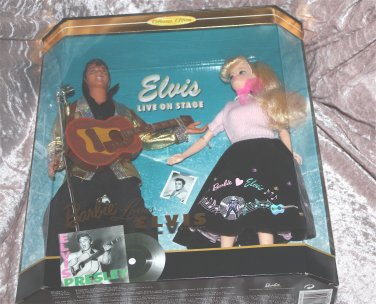 elvis live on stage barbie