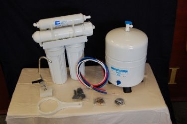 Reverse Osmosis Water Filter Systems 4 stage 105 GPD