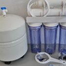 Oceanic 5 stage Reverse Osmosis Water Filter System With clear housing 36 GPD