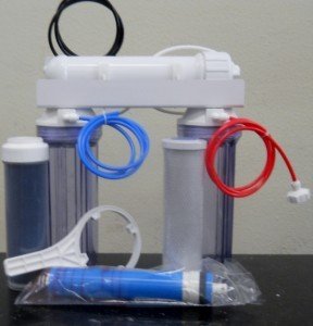 Oceanic AQUARIUM REEF REVERSE OSMOSIS RO/DI  WATER FILTER SYSTEM 100 GPD 3 STAGE