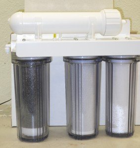 Oceanic REVERSE OSMOSIS RO/DI REEF AQUARIUM REEF WATER FILTER 4 STAGE 75GPD
