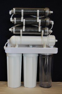 Oceanic Aquarium Reef Reverse Osmosis DI/RO water Filter System 7 Stage DI