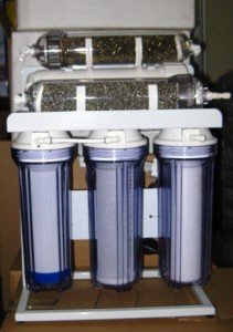 Oceanic Aquarium Reef Reverse Osmosis Water Filter system 6 stage /pump 150 GPD