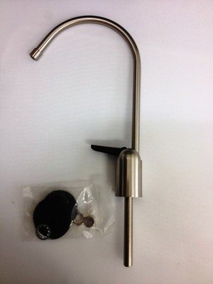 Reverse Osmosis Water Filter Faucet Goose Neck - Brushed Nickel Finish