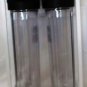 DUAL BIG CLEAR WATER FILTER HOUSING SEDIMENT CARBON CARTRIDGE CLEAR HOUSING