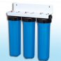 BIG BLUE 20'' House WATER FILTER SYSTEM Sediment/Carbon block/KDF85/GAC 4.5 x20"