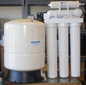 Oceanic Light Commercial Reverse Osmosis Water Filtration System 300 GPD USA