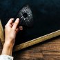 Ouija Planchette Illuminati Sun design relief Freemansonry